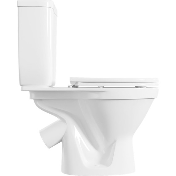 Унитаз-компакт VitrA Norm Blanc Duroplast 9837B099-7202 с крышкой микролифт - фото 3