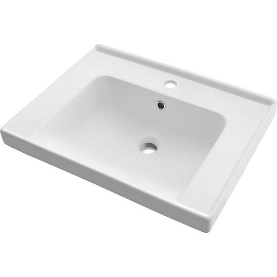 Тумба напольная с раковиной Dreja Grace Plus 70 см 99.0905, белый глянец - фото 12