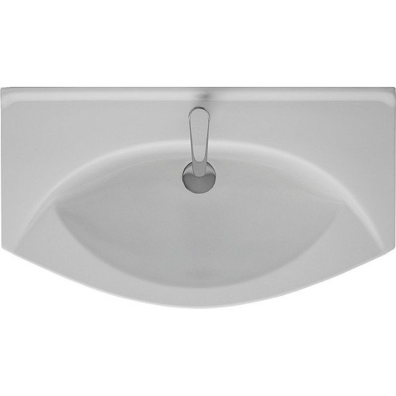 Тумба напольная с раковиной Dreja Laguna Plus 85 см 99.0107, белый глянец - фото 15