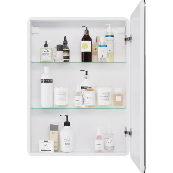 Зеркало-шкаф Dreja Point Led 60 см 99.9032, белый глянец - фото 5