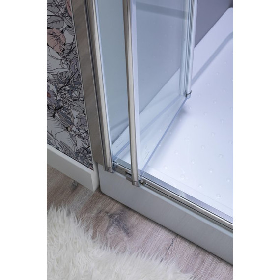 Душевая дверь Aquanet Alfa NAA6422 100 см, хром/прозрачное - фото 9