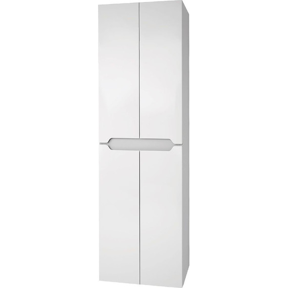 Пенал подвесной Dreja QL 50 см 99.0011, белый глянец - фото 