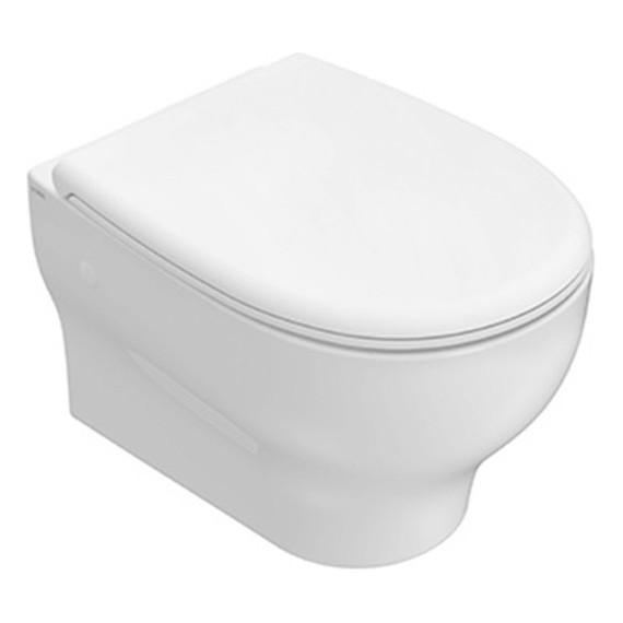 Унитаз подвесной безободковый Globo Grace GRS03.BI - фото 