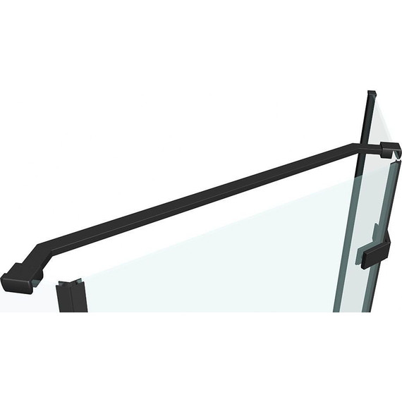 Душевое ограждение Abber Ewiges Wasser 80х80 см AG05080B, черный/прозрачное - фото 7