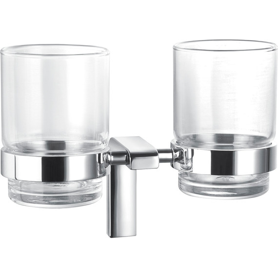 Стакан двойной для зубных щеток Cezares Ultima CZR-F-8930A - фото 