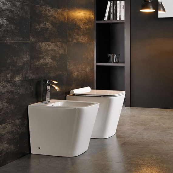 Биде напольное CeramaLux NS-3370 - фото 2