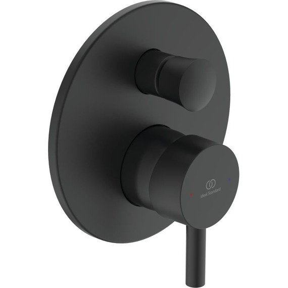 Смеситель для ванны Ideal Standard Silk Black Ceraline A7389XG, черный матовый - фото 