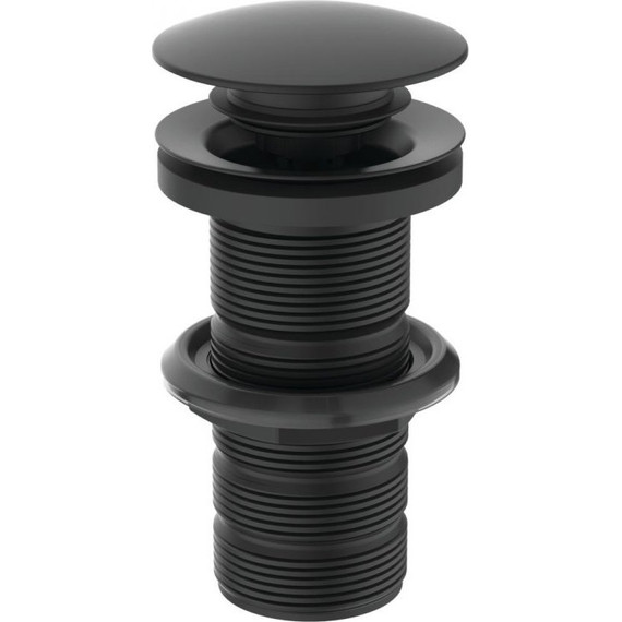 Донный клапан Ideal Standard Silk Black E1483XG, черный матовый - фото 