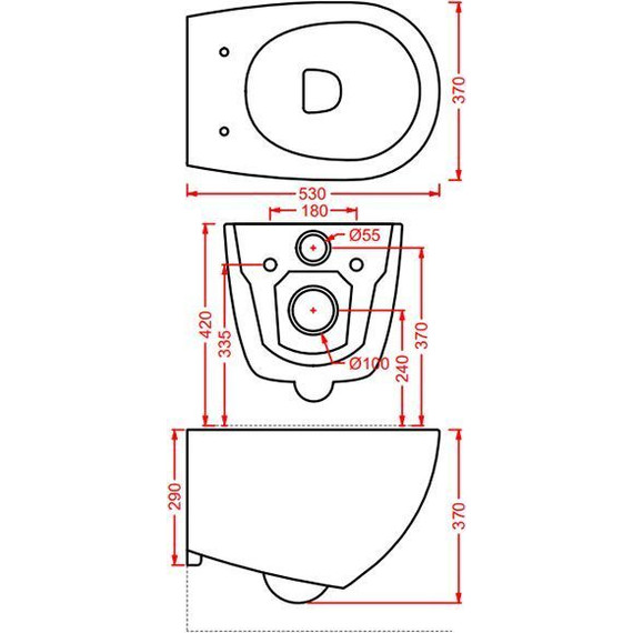 Унитаз подвесной безободковый ArtCeram File 2.0 FLV004 01 30, белый, Цвет производителя: белый - фото 6