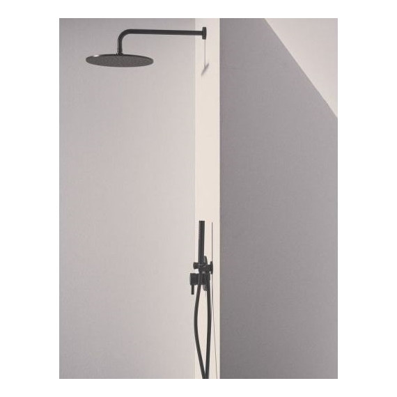 Верхний душ Ideal Standard Silk Black Idealrain A5803XG, черный матовый - фото 4