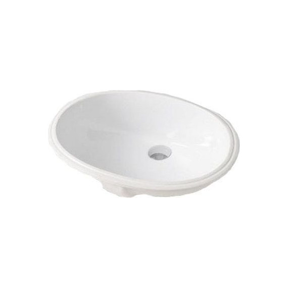 Раковина врезная под столешницу Artceram Washbasins Diana 57 см DIL001 01 00 - фото 