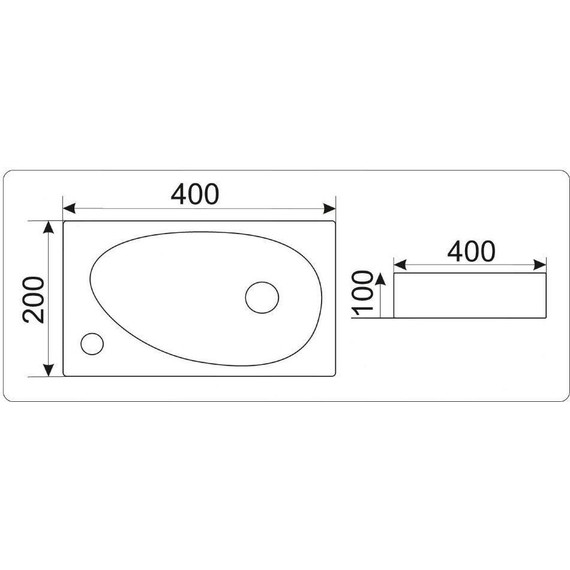 Раковина-чаша CeramaLux N 40 см 9265 - фото 2