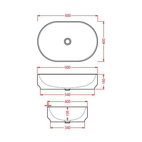 Раковина-чаша ArtCeram Atelier 60 см ATL002 17 00, чёрный матовый - фото 2