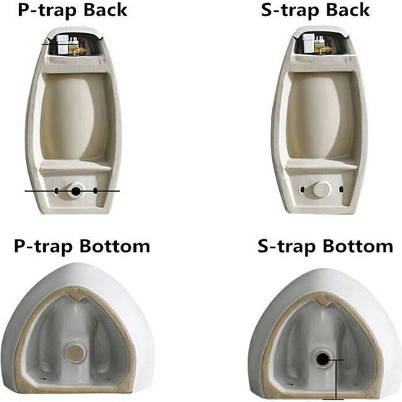 Писсуар подвесной сенсорный CeramaLux X546S (слив в пол) - фото 3