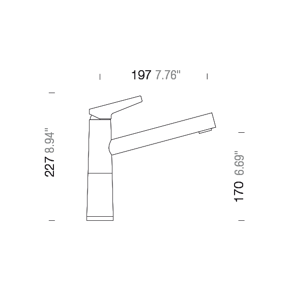 Смеситель для кухни Schock SC-510 710464, хром/саббиа - фото 2