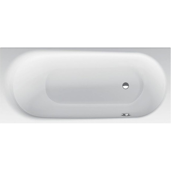 Ванна стальная Bette Comodo 180х80 см 1621-000 PLUS (перелив спереди) - фото 