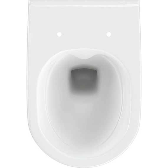 Унитаз подвесной Cersanit CITY NEW CLEAN ON с крышкой дюропласт - фото 5