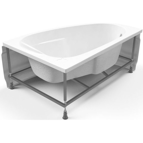 Ванна акриловая Cersanit Joanna R 150x95 см, Размер - мм: 1500х950 - фото 6