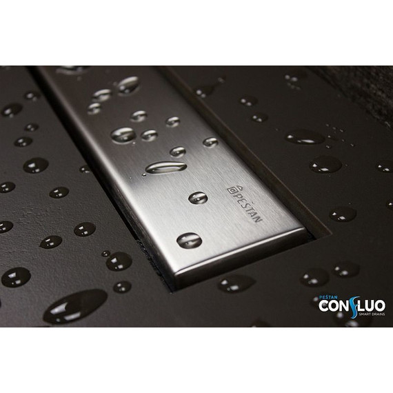 Трап Pestan (BETTOSERB) Confluo Frameless Line 75 см 13701232, хром матовый (под плитку), Цвет производителя: хром, Размер трапа: 750 - фото 13