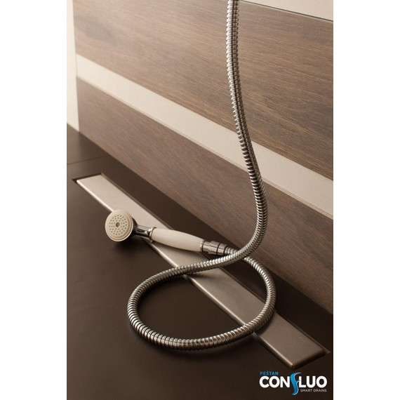 Трап Pestan (BETTOSERB) Confluo Frameless Line 55 см 13701230, хром матовый (под плитку) - фото 15