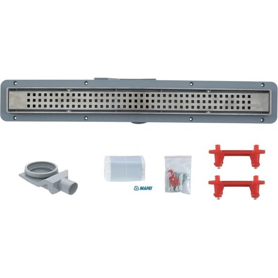 Трап Pestan (BETTOSERB) Betto Net Line 85 см 13702519, матовый хром (под плитку), Цвет производителя: хром матовый, Размер трапа: 850 - фото 2