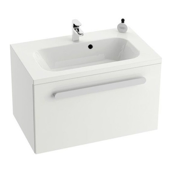 Тумба подвесная с раковиной Ravak Chrome SDU 60 см X000000530, белый - фото 