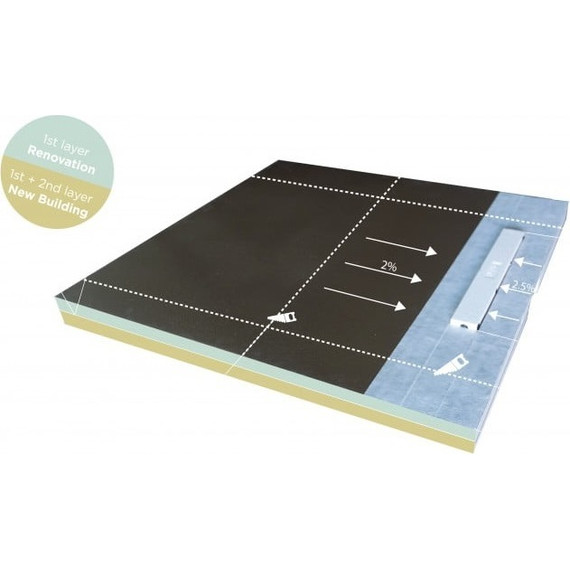 Душевой трап с поддоном Pestan (BETTOSERB) Confluo Frameless Line 55 см 40007821SS, хром матовый (под плитку) - фото 8