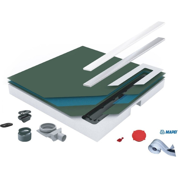 Душевой трап с поддоном Pestan (BETTOSERB) Confluo Frameless Line 55 см 40007822SS, хром матовый (под плитку) - фото 3