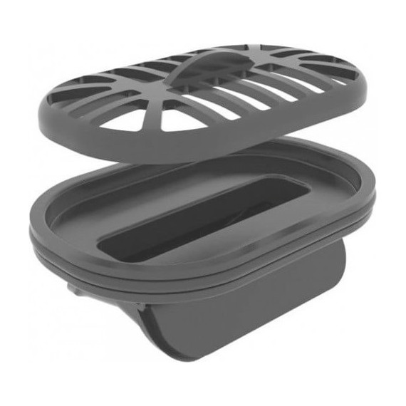 Трап Pestan (BETTOSERB) Confluo Premium Black Glass Line Gold 75 см 13100117, нержавеющая сталь/стекло, золото/черный, Цвет производителя: чёрный, золото, Размер трапа: 750 - фото 6