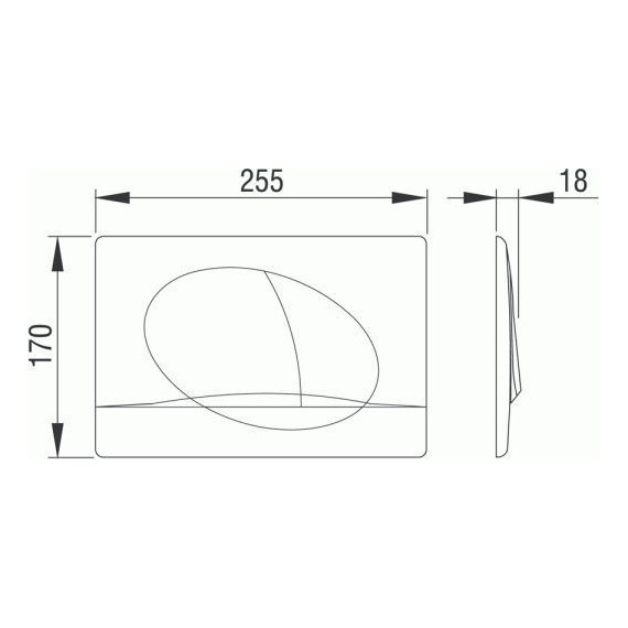 Инсталляция для унитаза Pestan Fluenta SET40006356PW (кнопка Play белая) - фото 6