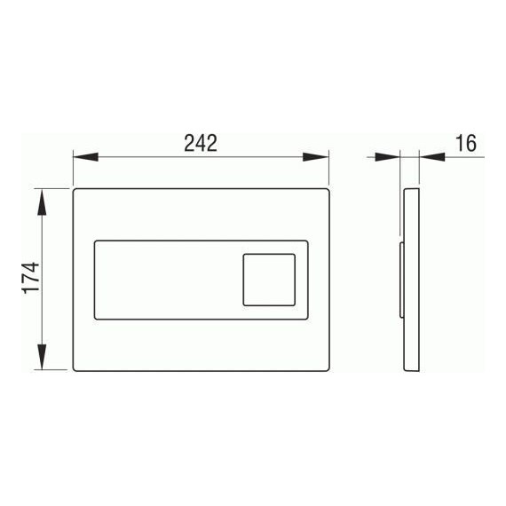 Инсталляция с подвесным унитазом Pestan Fluenta Rimless SET40006661DW (кнопка Diamond белая) - фото 9