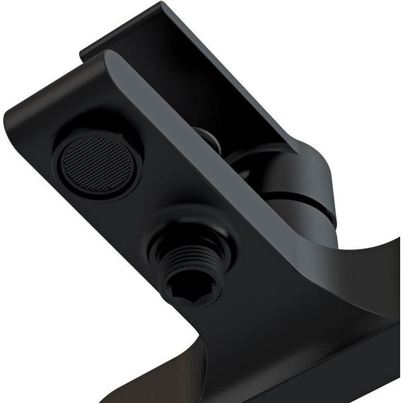 Смеситель для ванны Cersanit Brasko Black А63108, черный, Цвет производителя: чёрный - фото 4