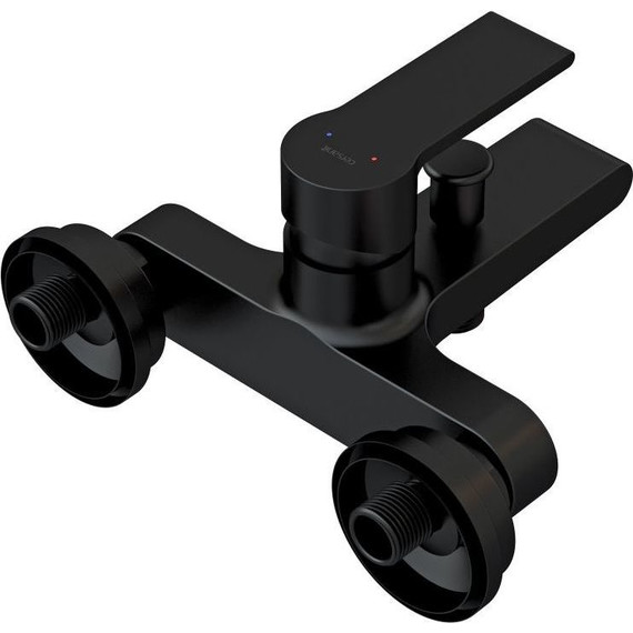 Смеситель для ванны Cersanit Brasko Black А63108, черный, Цвет производителя: чёрный - фото 6