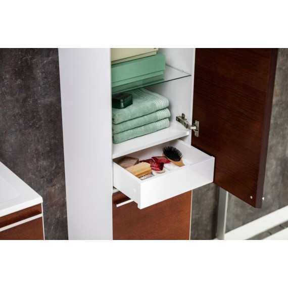 Пенал подвесной Ravak Clear SB 40 см R вишня - фото 7