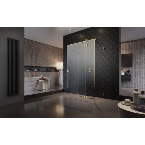 Душевое ограждение Radaway Essenza Pro Gold KDJ+S 120x75 см R, золото/прозрачное - фото 2