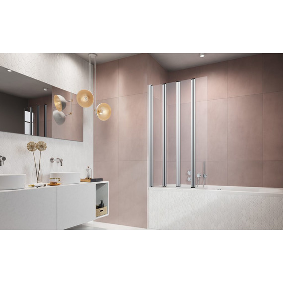 Шторка для ванны Radaway Eos PNW 86 см 1205401-101, хром/прозрачное - фото 2