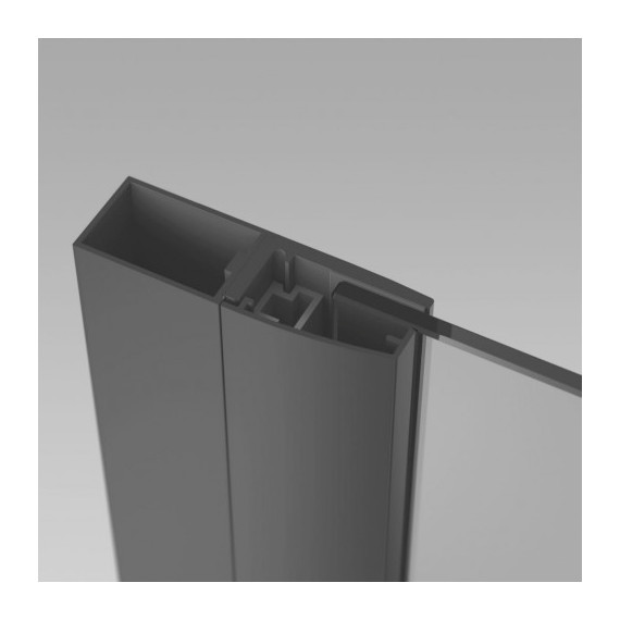 Расширительный профиль Radaway 4 см 001-155200054, черный - фото 