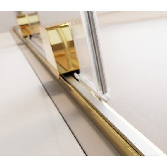 Душевая дверь Radaway Furo Gold DWJ 100 см 10107522-09-01L (стекло 8 мм), золото/прозрачное - фото 6