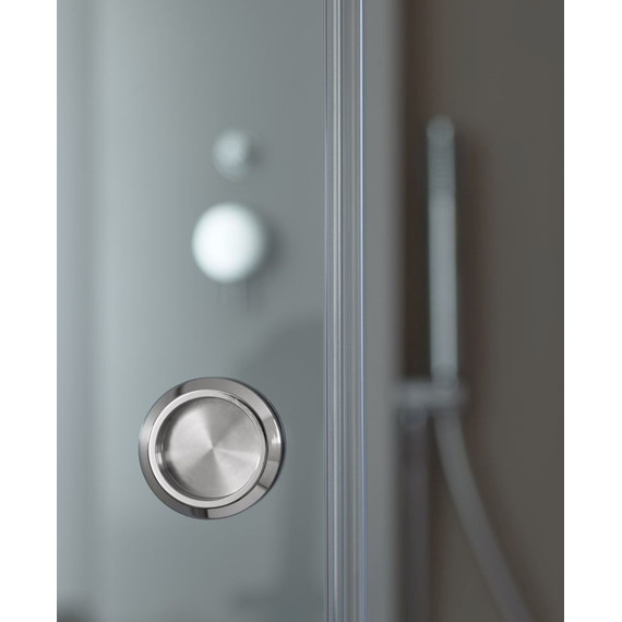 Душевое ограждение Kolpa-San Dorsa TK 120x80 см (стекло 8 мм), хром/прозрачное - фото 3