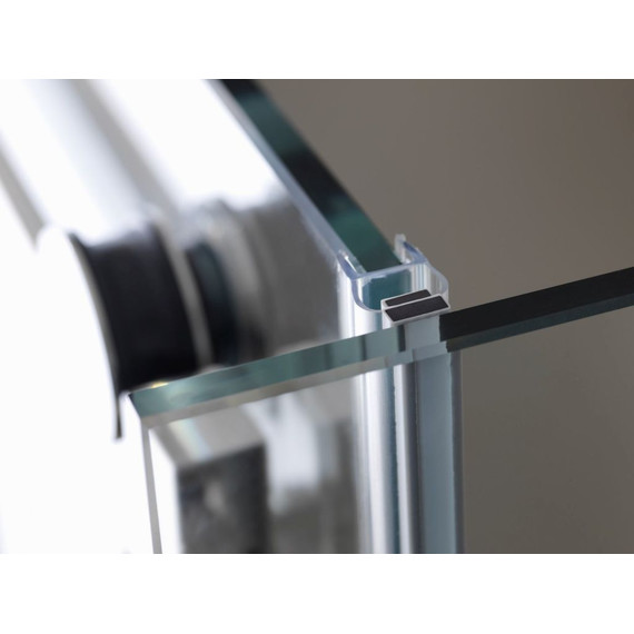 Душевое ограждение Kolpa-San Dorsa TK 120x80 см (стекло 8 мм), хром/прозрачное - фото 6