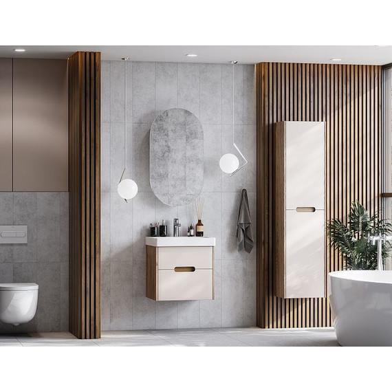 Зеркало-шкаф Акватон Оливия 43 см 1A254502OL010, белый - фото 7