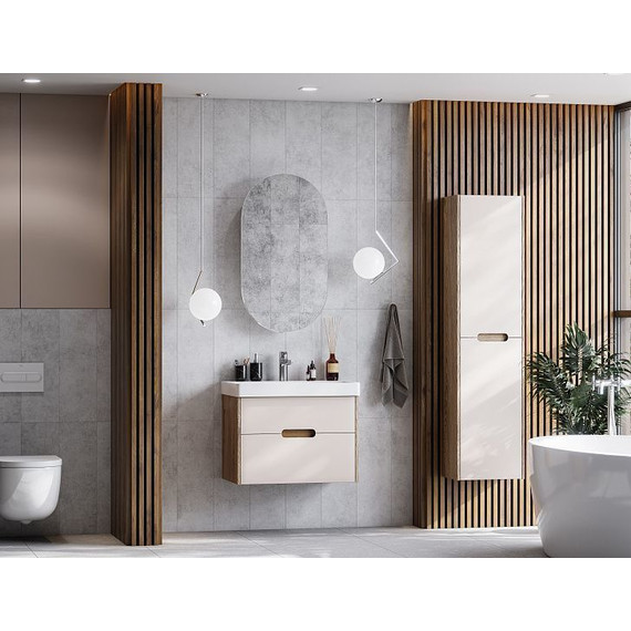 Зеркало-шкаф Акватон Оливия 43 см 1A254502OL010, белый - фото 8