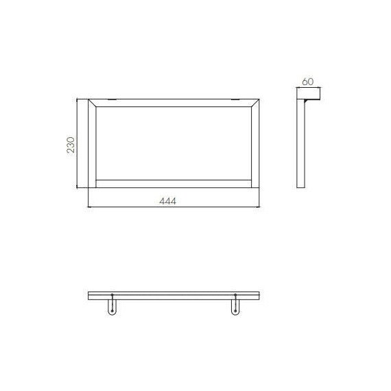 Опора низкая Акватон Лофт Урбан 1A255203LQX70 - фото 3
