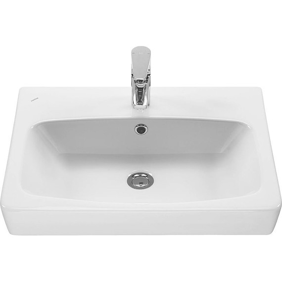 Тумба напольная с раковиной Акватон Кантри 60 см 1A257401AHB20, белый глянцевый/дуб верона - фото 8