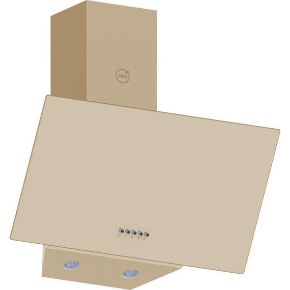 Вытяжка MBS Alpinia 160 glass ivory (слоновая кость стекло) - фото 