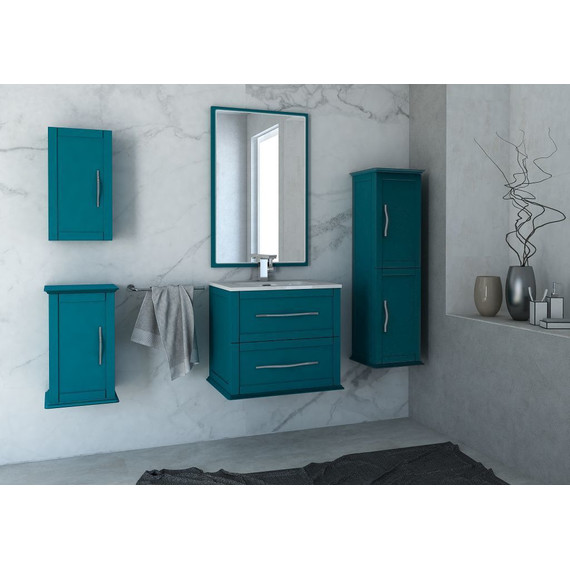 Шкаф подвесной Cezares Tiffany 30 см 54959, Blu Petrolio - фото 2