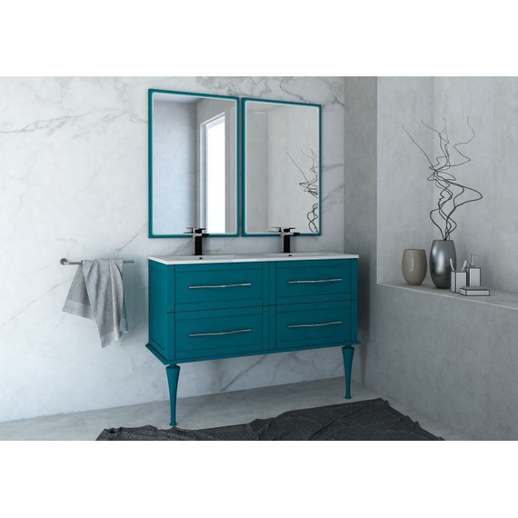 Зеркало Cezares Tiffany Led 59 см 45042, Blu Petrolio - фото 5