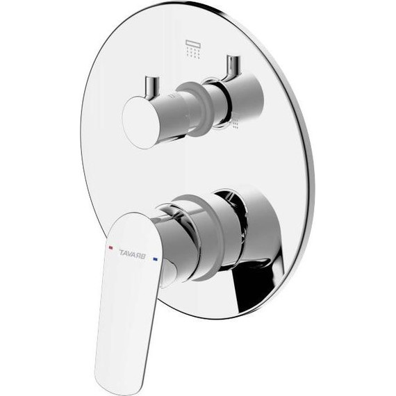 Смеситель для ванны Bravat Rhein PB8429564CP-2-ENG, Цвет производителя: хром - фото 