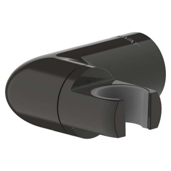 Держатель душевой лейки Bravat P7185BW-ENG, черный - фото 