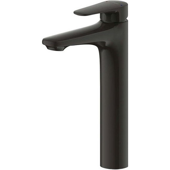 Смеситель для раковины высокий Bravat Source Black F1173218BW-A9-ENG, черный, Цвет производителя: чёрный - фото 